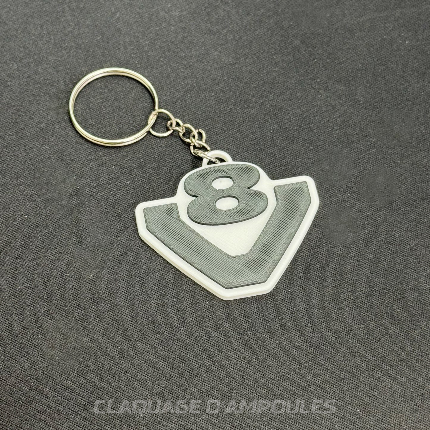 Porte-clés V8