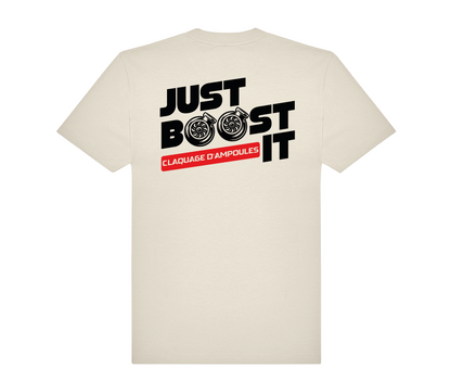 T-shirt Just boost it