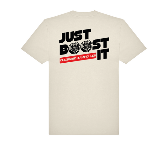 T-shirt Just boost it